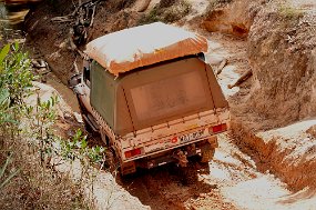 First Water Crossing This is what we avoided
