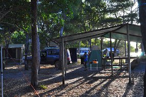 Campground Camp at Punsand Bay