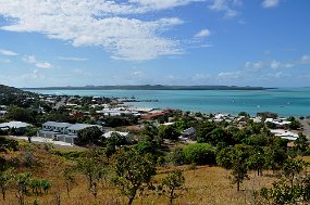 Overlooking town Thursday Island
