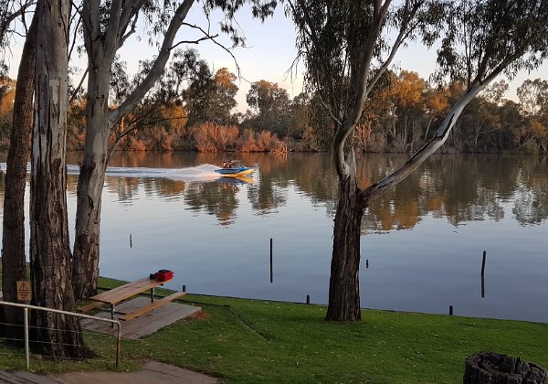 Gol Gol Murray River at Rivergardens Park Gol Gol