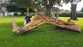 20210916_143922 Chainsaw sculpture