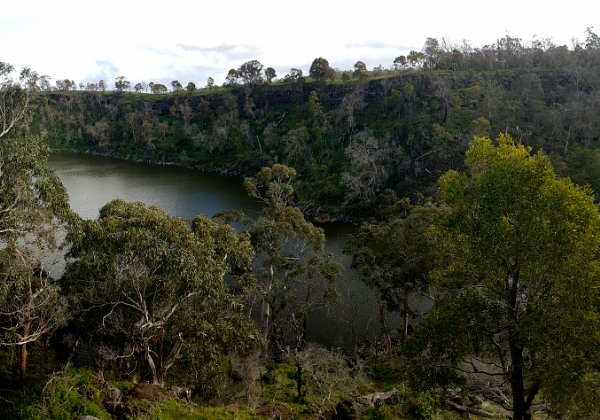 Mount Eccles Visit the crater of a recent (6500 years ago) volcano, larva blisters, a 'Natural Bridge' and larva tubes