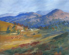 Copy of an Arthur Streeton